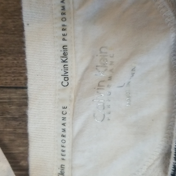 Calvin Klein Performance Striped L/S Lightweight Sweatshirt Size M - Picture 8 of 9